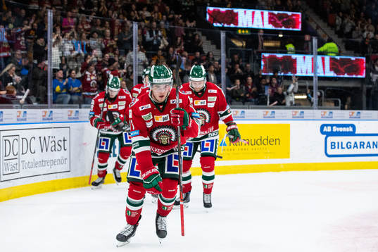 Frölundas Samuel Fagemo jublar