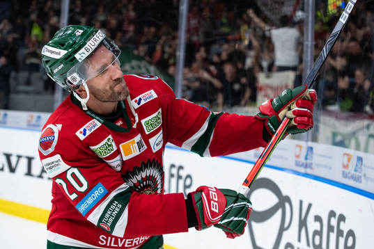 Frölundas Joel Lundqvist tackar publiken