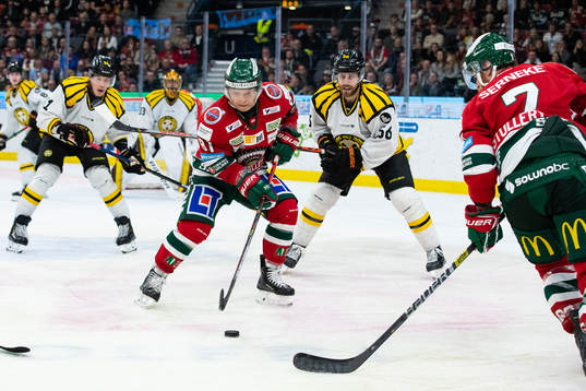 Frölundas Ryan Lasch och Brynäs Jonathan Sigalet