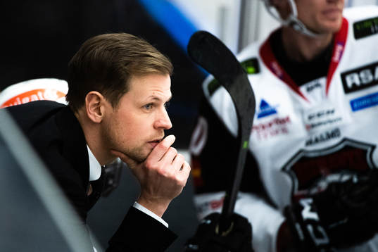 Malmö Redhawks assisterande tränare Martin Filander