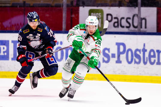 Linköpings Jaakko Rissanen och Rögles Anton Bengtsson