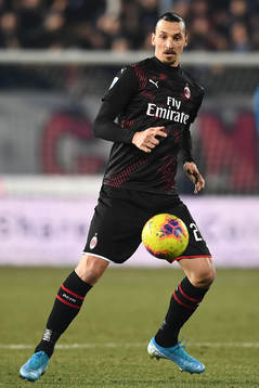 Zlatan Ibrahimovic of Milan