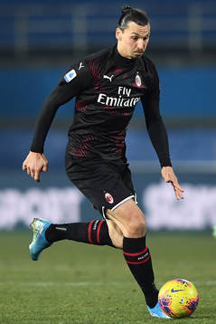 Zlatan Ibrahimovic of Milan