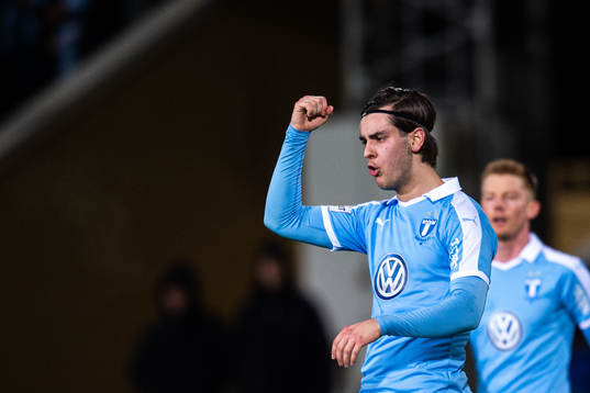 Malmö FFs Adi Nalic jublar