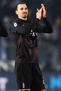 Zlatan Ibrahimovic of Milan