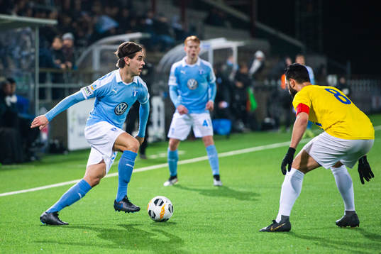 Malmö FFs Adi Nalic och IFK Malmös Raslan Al Kurdi