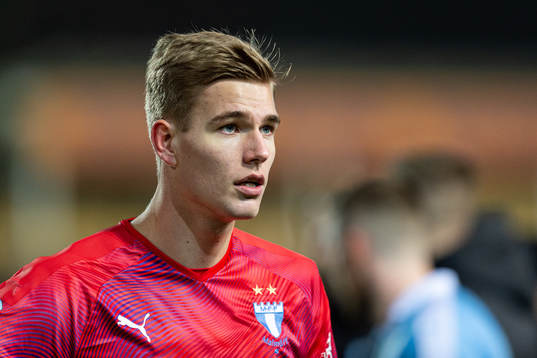 Malmö FFs målvakt Mathias Nilsson