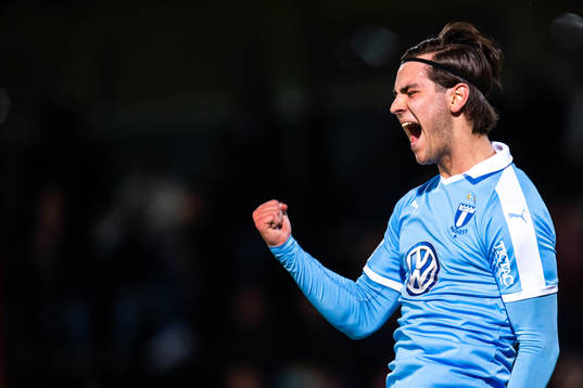 Malmö FFs Adi Nalic jublar