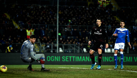 Zlatan Ibrahimovic of Milan
