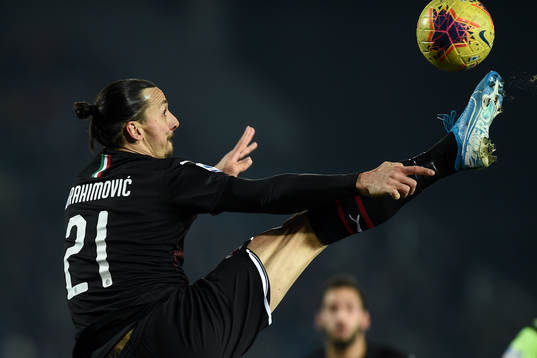 Zlatan Ibrahimovic of Milan