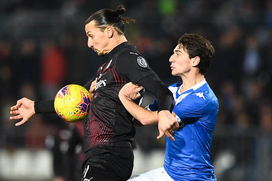 Zlatan Ibrahimovic of Milan