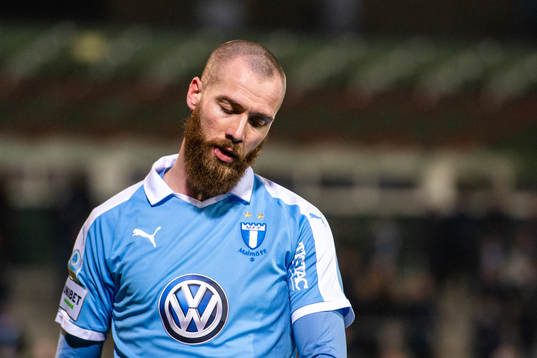 Malmö FFs Jo Inge Berget deppar