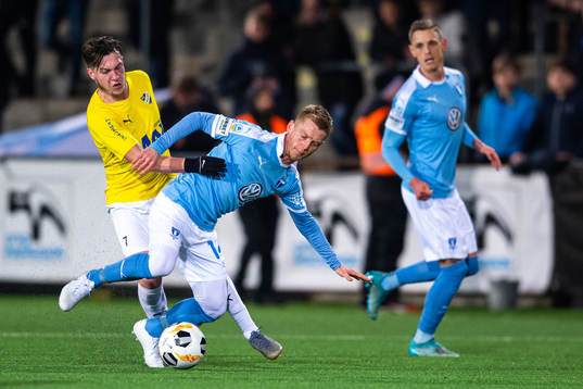 IFK Malmös Dennis Rickbo och Malmö FFs Anders