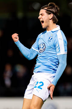 Malmö FFs Adi Nalic jublar