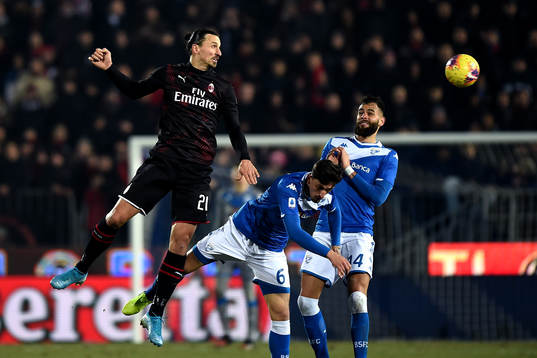 Zlatan Ibrahimovic of Milan