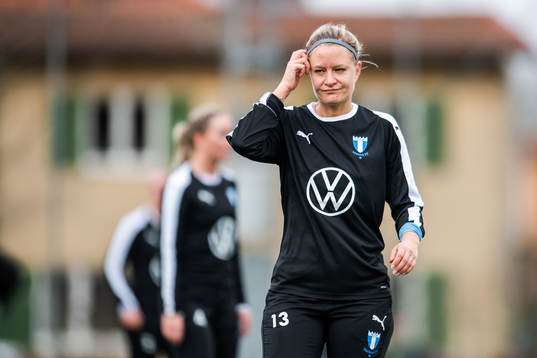 Malmö FFs Annelie Nilsson deppar