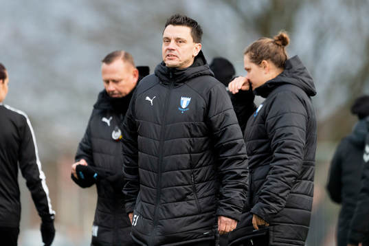 Malmö FFs tränare Fredrik Jahnfors