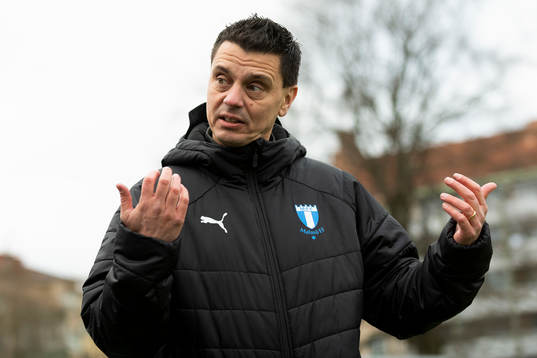 Malmö FFs tränare Fredrik Jahnfors