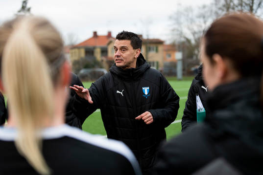 Malmö FFs tränare Fredrik Jahnfors