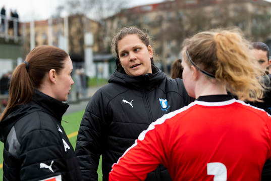 Malmö FFs målvaktstränare Emelie Karström