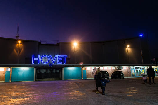 Exteriör av Hovet