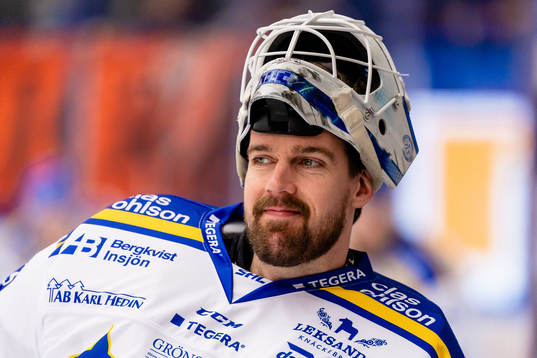 Leksands målvakt Axel Brage