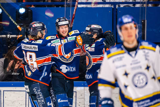 Växjös Marcus Sylvegård, Fredrik Karlström och Pontus