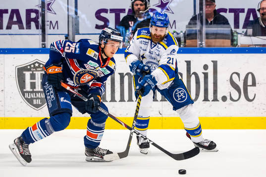Växjös Linus Nässén och Leksands Mattias Ritola