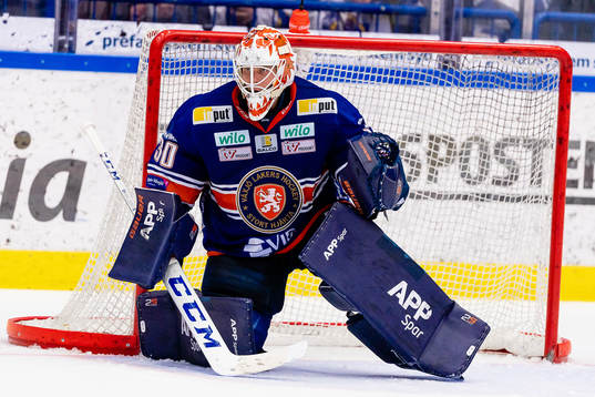 Växjös målvakt Viktor Fasth
