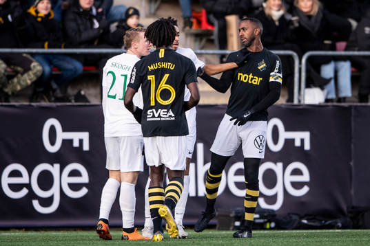 s Henok Goitom reagerar på Västerås Emil Skogh