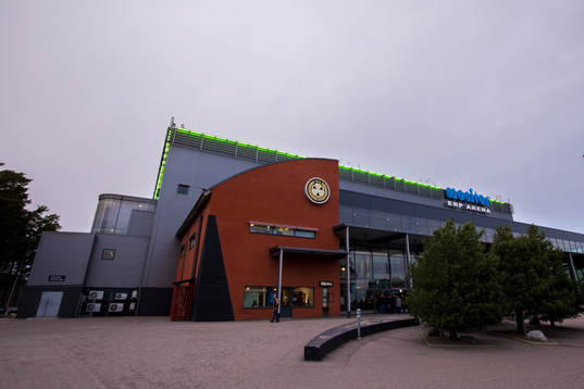 Exteriör av Monitor ERP  Arena