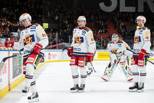 Malmö Redhawks spelare deppar