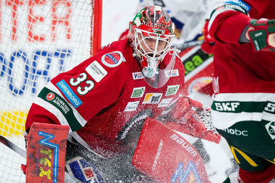 Frölundas målvakt Johan Mattsson