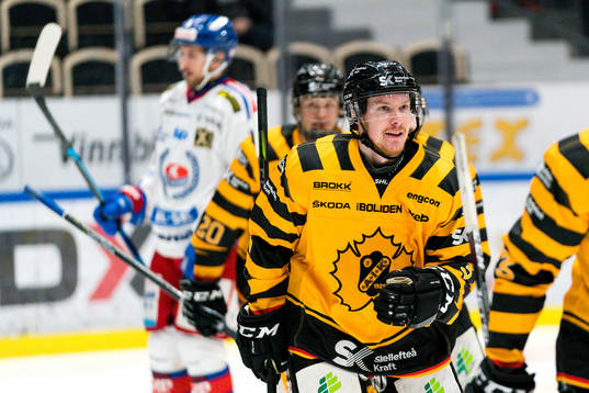 Skellefteås Niclas Burström jublar