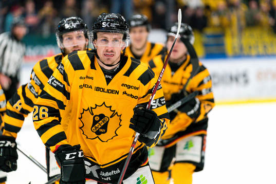 Skellefteås Patrik Norén jublar