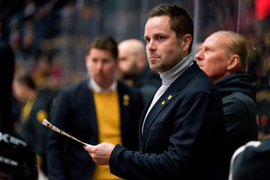Skellefteås assisterande tränare Stefan Hedlund