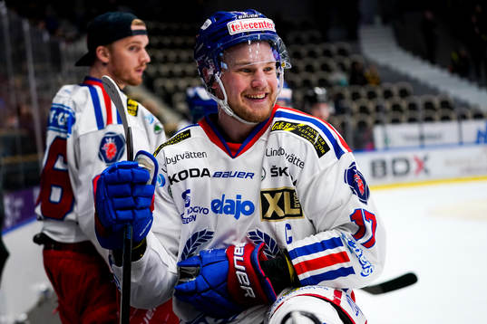 Oskarshamn Jonas Engström jublar