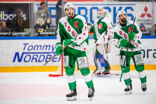 Rögles Mattias Sjögren och Taylor Matson deppar