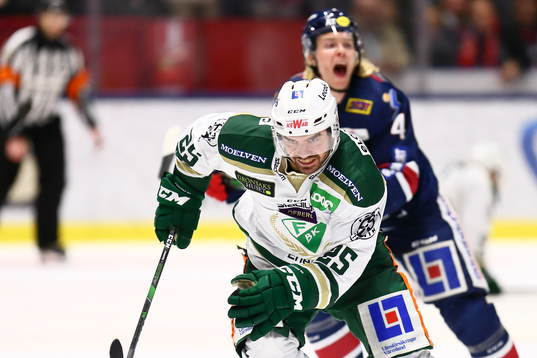 Färjestads Martin Johansson med Linköpings Samuel