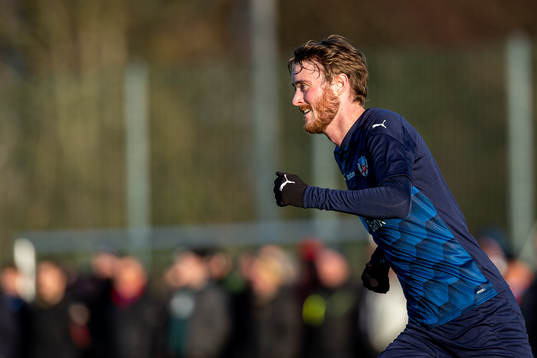 Helsingborgs Rasmus Jönsson jublar