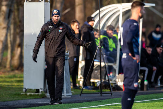 Helsingborgs tränare Olof Mellberg