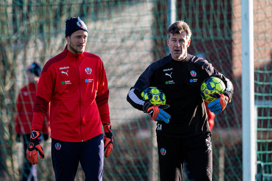 Helsingborgs målvakt Anders Lindegaard och