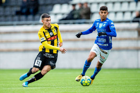 Häckens Ali Youssef mot Norrbys Benjamin Arapovic