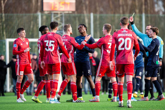 Helsingborgs Noel Mbo i bråk