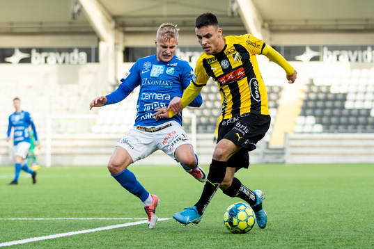 Häckens Ali Youssef mot Norrbys Viktor Bergh