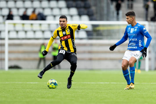 Häckens Ahmed Yasin mot Norrbys Benjamin Arapovic
