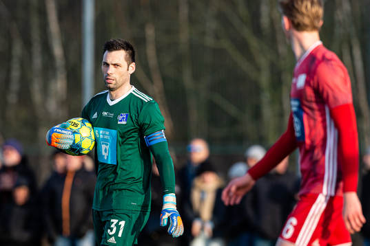 Lyngbys målvakt Thomas Mikkelsen