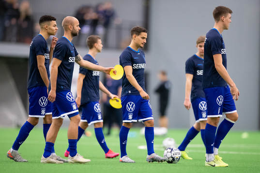 IFK Göteborgs Alexander Jallow, Robin Söder och Amin