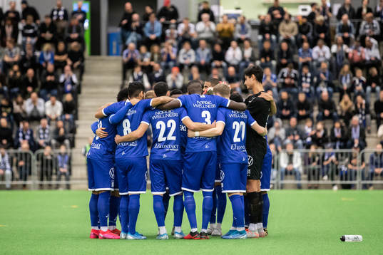 IFK Göteborgs spelare samlas