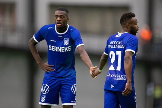IFK Göteborgs Adil Titi och Nzuzi Toko